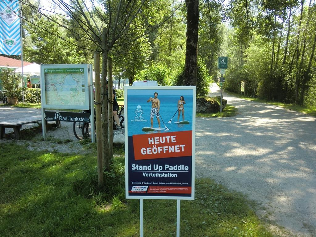 Chiemsee Comfort-Bungalow Mit Garten ริมสติง ภายนอก รูปภาพ